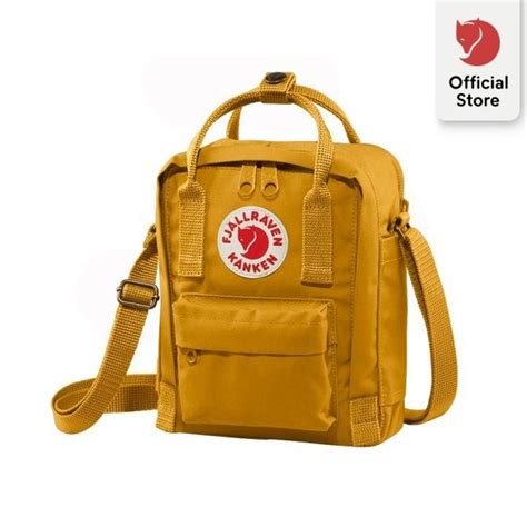 Jual Harga Gudang Tas Selempang Fjallraven Kanken Sling Ochre Shopee Indonesia