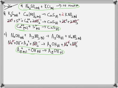 SOLVED Write The Balanced Chemical Equation Including States Of Matter