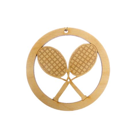 Tennis Ornament Racquets Tennis Christmas Ornaments Pe