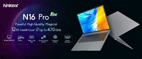 Ninkear N16 Pro: Οθόνη 2K 165 Hz, Intel Core i7 και έκπτωση 20.000 ρούβλια