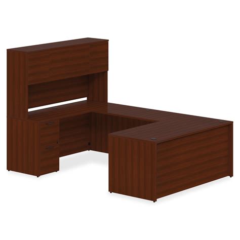 Llr Pd3060dpmy Lorell Prominence 20 Mahogany Laminate Double