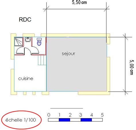 Quel echelle pour un plan de maison Idées de travaux