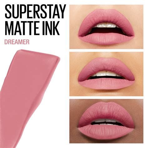 Maybelline Super Stay Matte Ink Liquid Lipstick, Lip Makeup, Dreamer, 0 ...