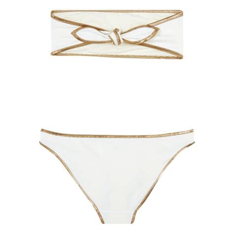 Tooshie Hampton Reversible Bikini White Smallable
