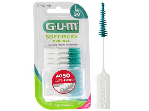 Gum Soft Picks Original Large Mezizubní Kartáček 50 Ks Zubáčekcz