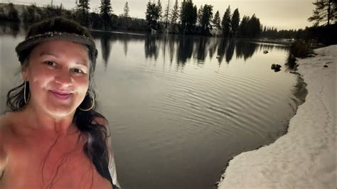 This Weather Will Be Quite Different When You Are Practically Naked Night Cold Dipping YouTube