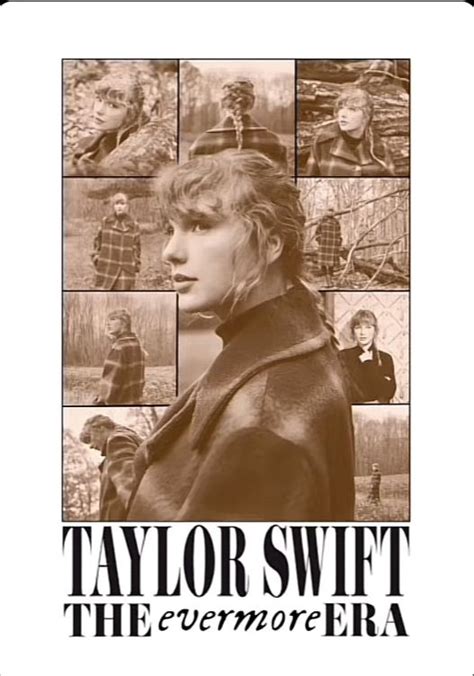 Taylor Swift Evermore Album Cover