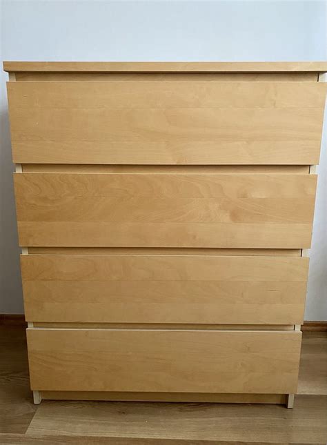 Komoda Malm Ikea 4 szuflady Kraków Prądnik Biały OLX pl