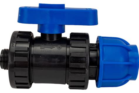 Кран BOUTTE ПНД 32 - НР 3/4" 9272227 - выгодная цена, отзывы ...