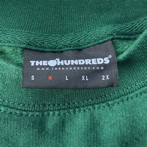 The Hundreds Men S Green Sweatshirt Depop