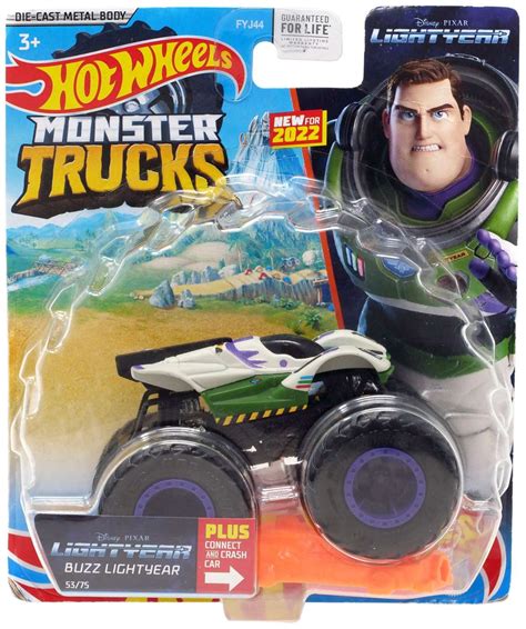 Hot Wheels Monster Trucks Buzz Lightyear Vehicle Walmart