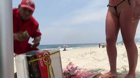 Novinha Bikini Fio Dental Frontal Cameltoe Praia Cnn Amador