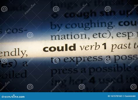 Could stock photo. Image of definition, reference, page - 161578160