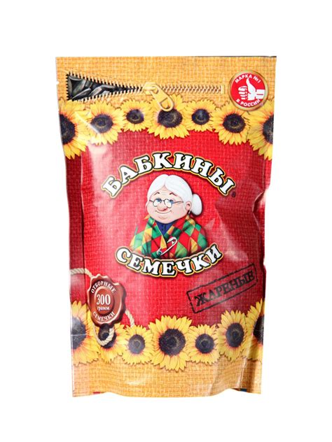 Семечки подсолнечные Бабкины семечки, жареные, 330г купить по цене 99 ...
