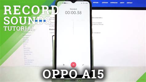 How To Record Sounds In Oppo A15 Activate Voice Recorder Youtube