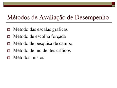 PPT Avaliação de Desempenho PowerPoint Presentation free download