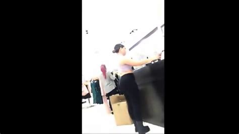 Thick Latina Spandex Working