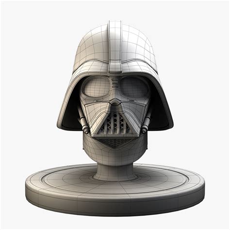 3D darth vader helmet model - TurboSquid 1599851