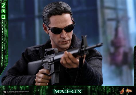 經典的子彈時間再度登場 Hot Toys MMS466 駭客任務1 6 比例 尼歐 The Matrix Neo