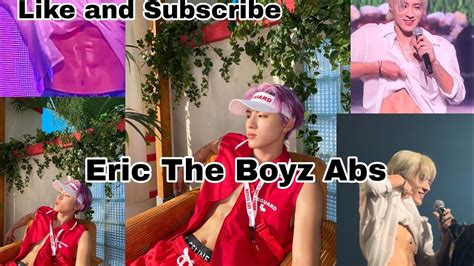 Abs Shirtless Bulge Hot Eric The Boyz Kpop Idol Youtube