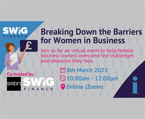 Iwd Breaking Down The Barriers For Women In Business