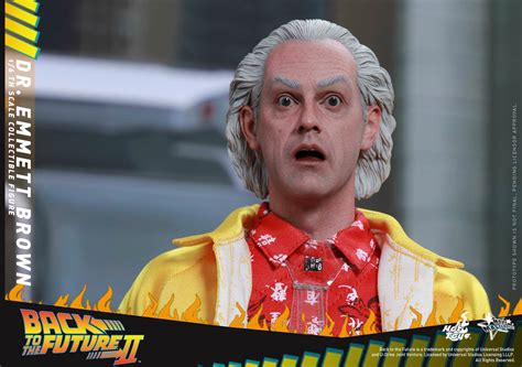 Hot Toys MMS Back To The Future Dr Emmett Brown Hot Toys Complete Checklist