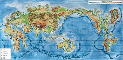 map of the wheel of time world