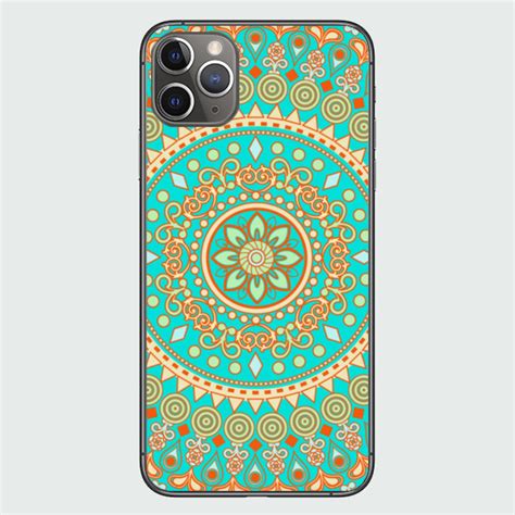 Чехол для iPhone 11 / 11 Pro / 11 Pro Max Мандала голубой узор | Знаки ...