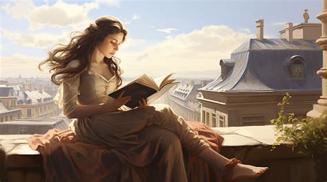 Female Reading Book Ai Art By Thomaryn On Deviantart