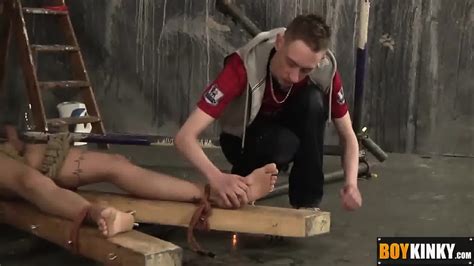 Tied Up Nathan Cums After Nathan Hot And Cold Blowjob