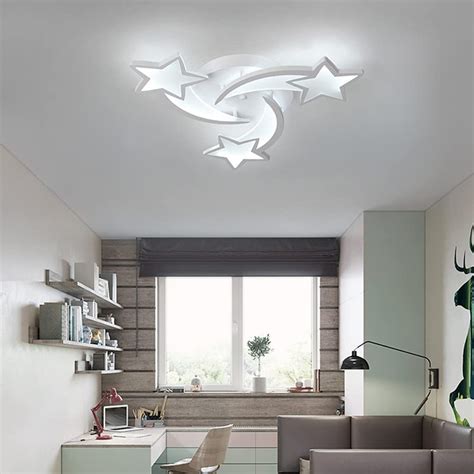 Плафон, Инструмент, Метал/Акрил, LED, 30 W, Звезден модел, Диаметър 50 ...