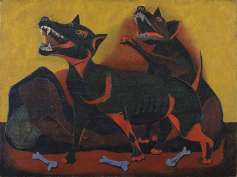 Rufino Tamayo 1941 Dogs Moma New York 1929 Art Peinture Et