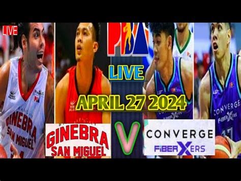 GAME TODAY BRG GINEBRA SAN MEGUEL VS CONVERGE SCHEDULE TODAY 6 15 PM