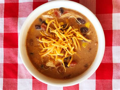 Chicken Enchilada Chili Slow Cooker The Gingham Apron