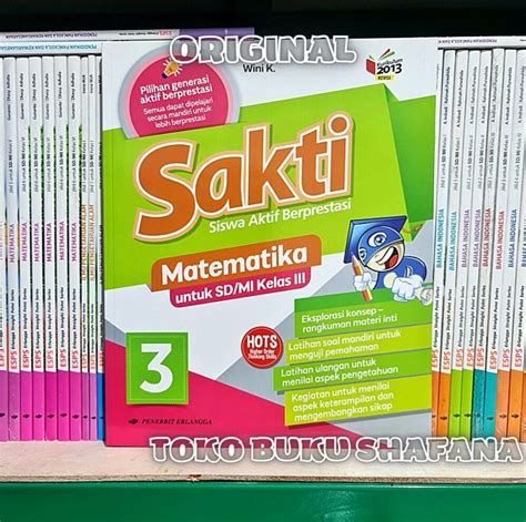 Buku Sakti Matematika Kelas Sd Erlangga K Revisi Original Lazada