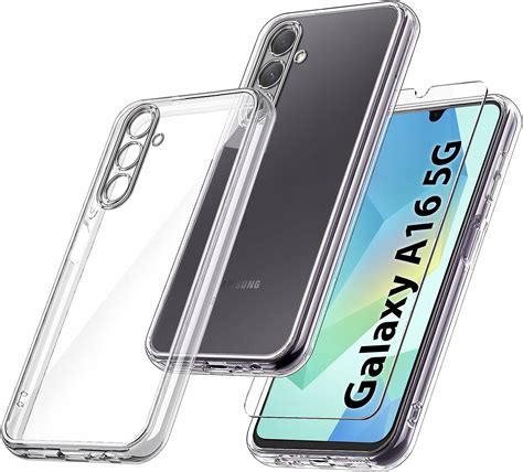 Etui plecki do Samsung Galaxy A16 4G | A16 5G przeźroczysty + szkło 9H