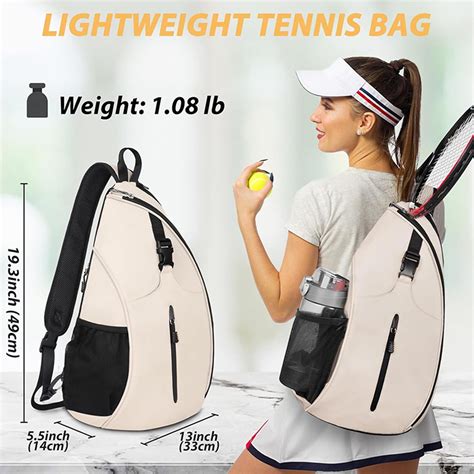 Tennis Backpacktennis Racket Bagtennis Bagtennis Sling Backpack