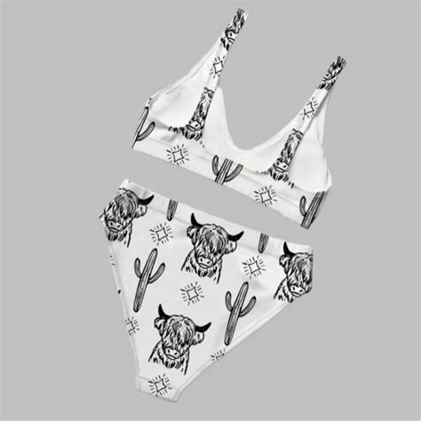 Cowgirl Style Western Two Piece Bikini Set Grishko