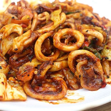 Easy Stir-Fried Squid Recipe