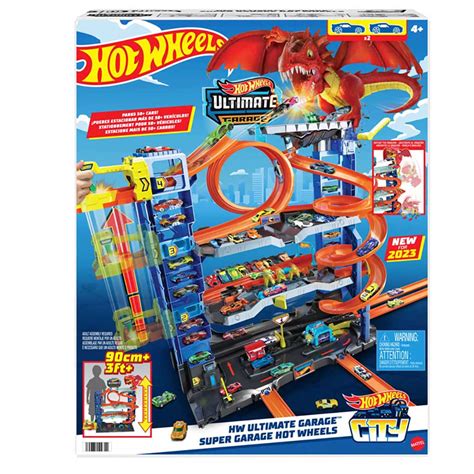 Hot Wheels City Απόλυτο Γκαράζ με Δράκο HKX48 Toyscenter Greece