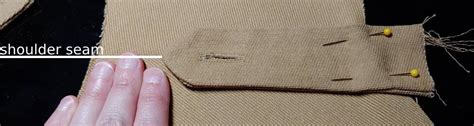 Adding Shoulder Tabs To Shirts And Jackets With Pattern Leafnin