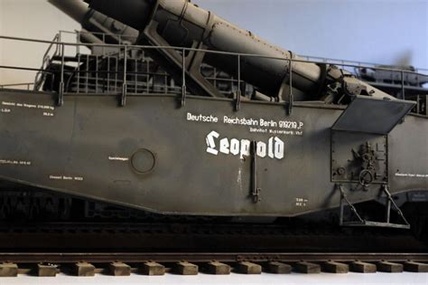 Trumpeter 1/35 280mm K5(E) Leopold Railroad gun - iModeler