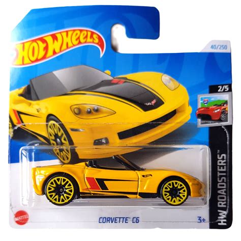 Hot Wheels Chevrolet Corvette C6 kisautó 1 64 Mattel vásárlás a Játékshopban