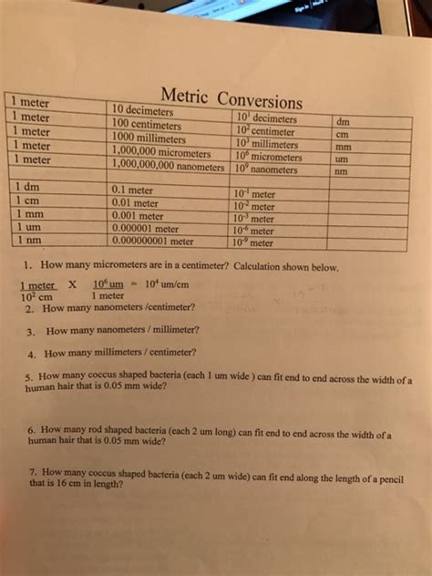 How Many Micrometers In A Kilometer