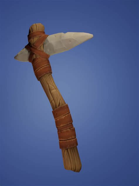 Artstation Handpainted Primitive Pickaxe