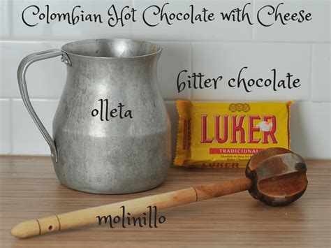 Colombian Hot Chocolate With Cheese