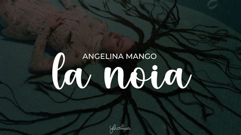 Angelina Mango La Noia Testo Lyrics Sanremo Youtube