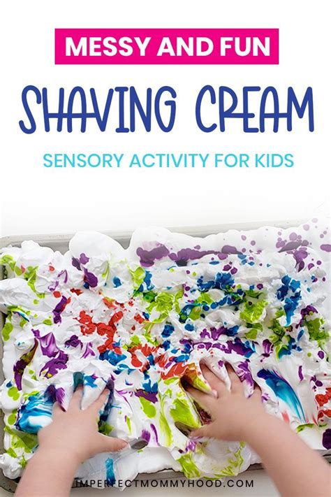 Shaving Cream Sensory Activity Sensory Activities Sensory Activities