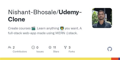GitHub - Nishant-Bhosale/Udemy-Clone: Create courses 🎬. Learn anything ...