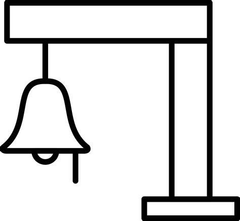 Bell Outline Icon 9248601 Vector Art At Vecteezy